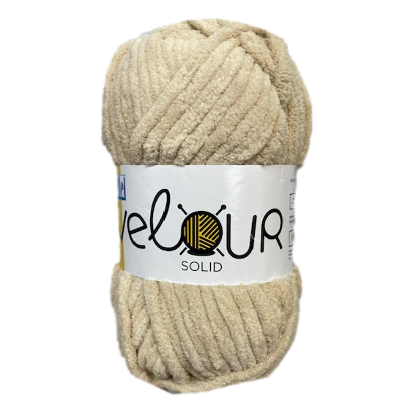 Elle Velour Solid (1 x 100g ball)