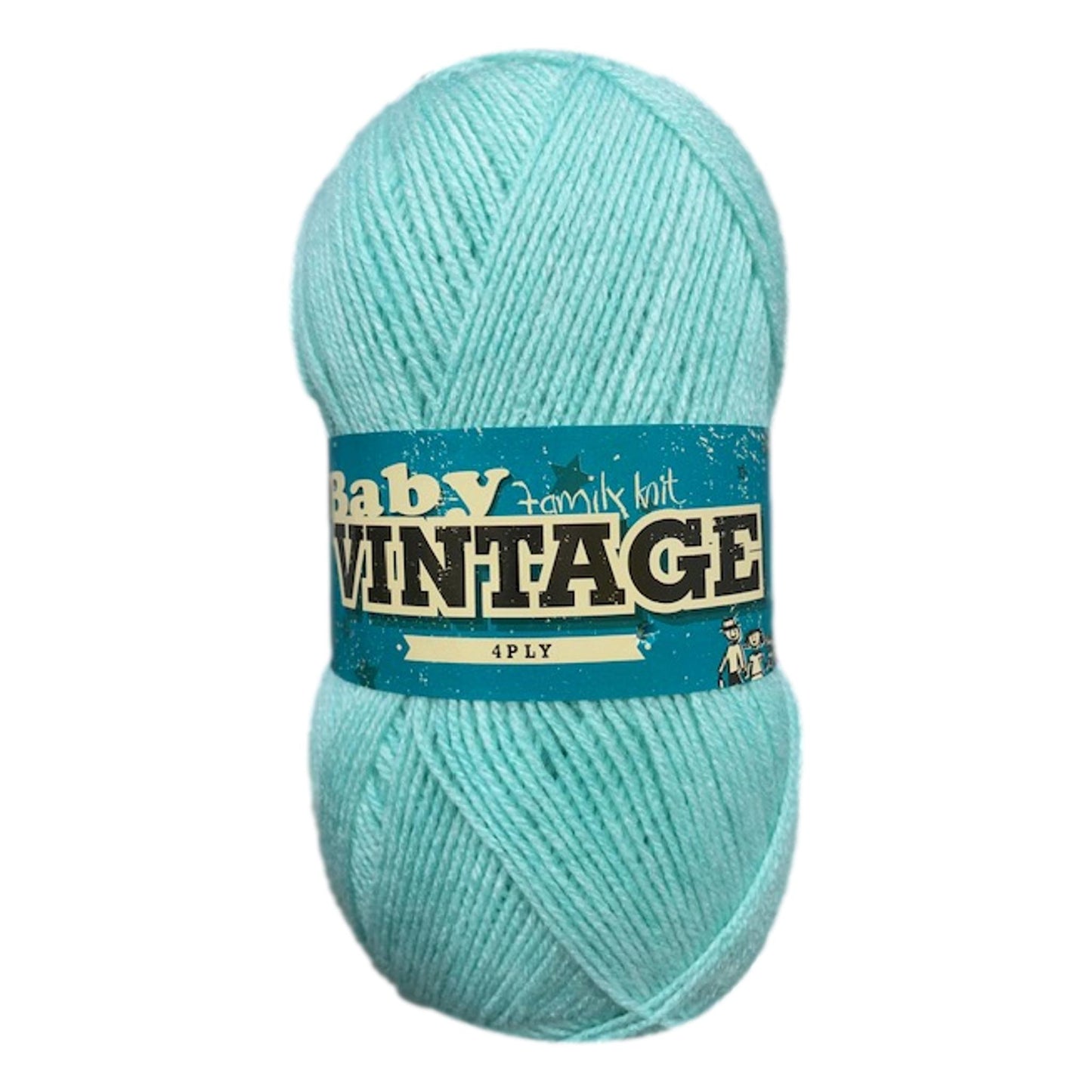 Elle Family Knit Vintage Baby 4ply (1x 100g ball)