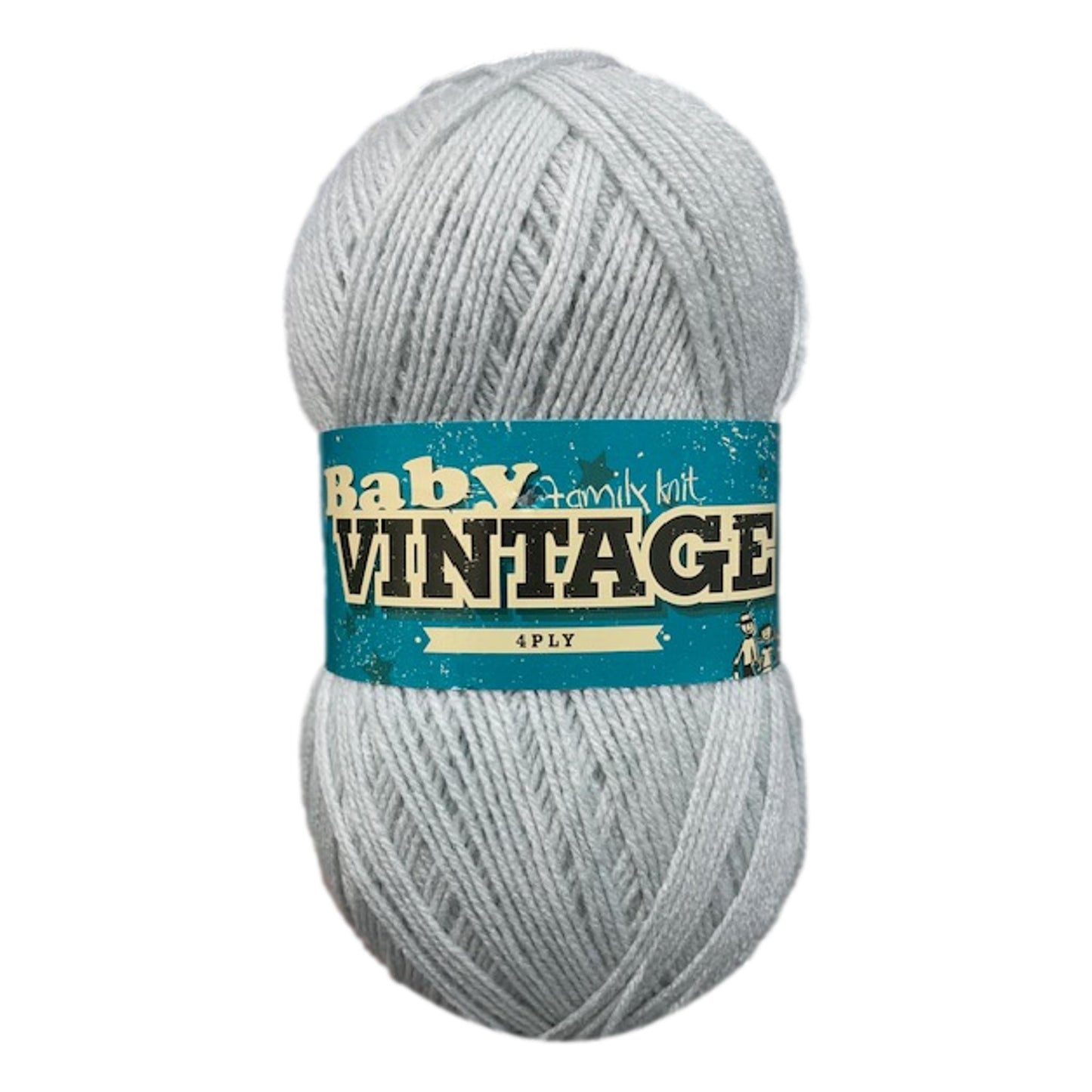 Elle Family Knit Vintage Baby 4ply (1x 100g ball)