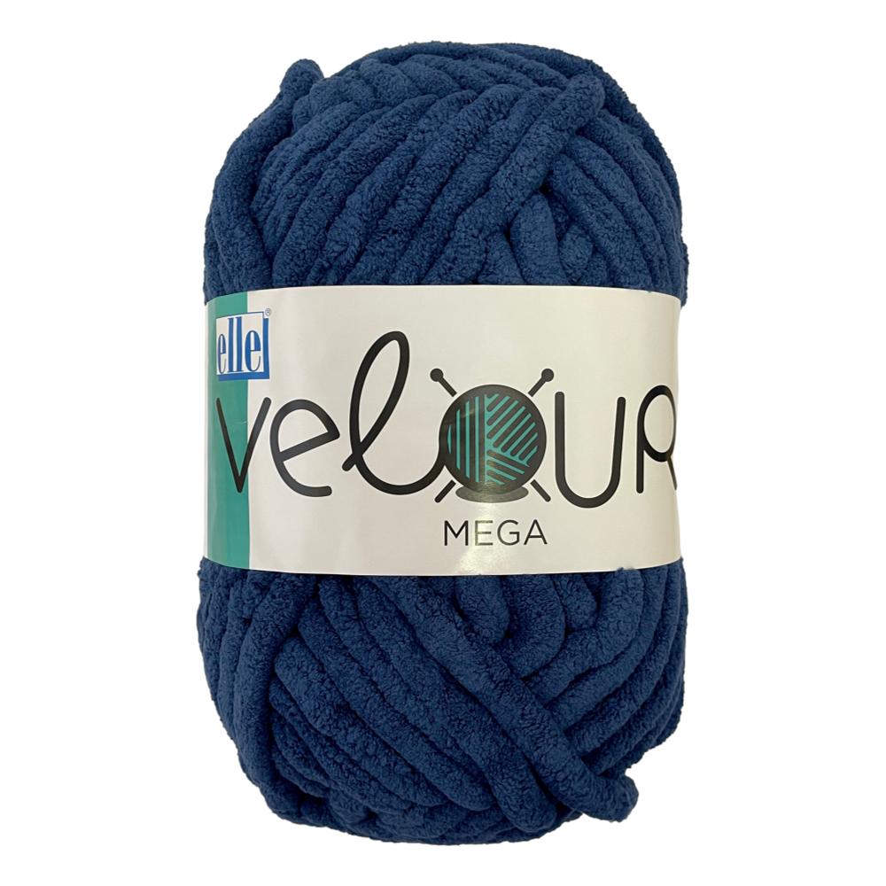 Elle Velour Mega Chenille Yarn (1x 500g ball)