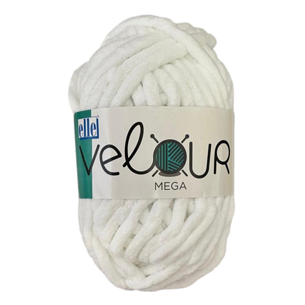 Elle Velour Mega Chenille Yarn (1x 500g ball)