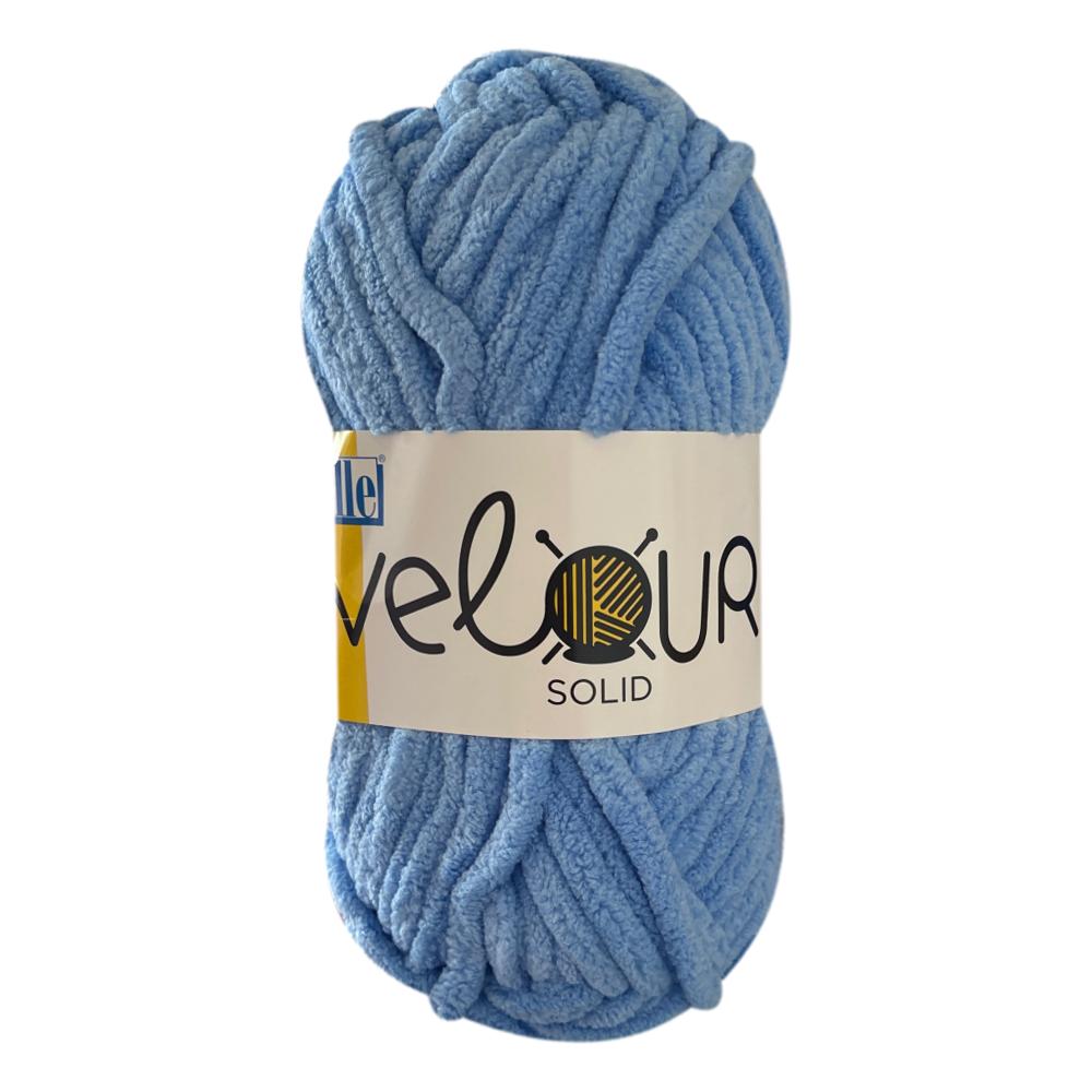 Elle Velour Solid (1 x 100g ball)
