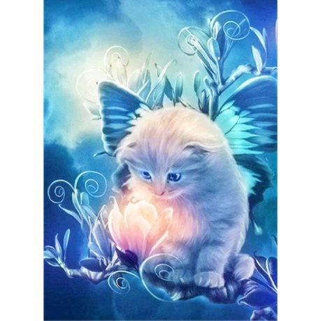 Kitty Lights Diamond Painting Kit