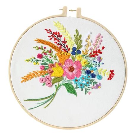 Embroidery Kit - Flowers