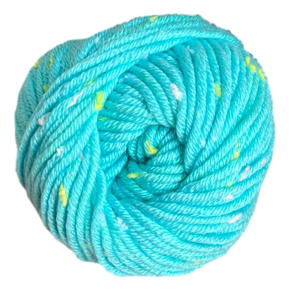 DK Speckled Baby Milk Cotton Yarn (1x50g) - Blue