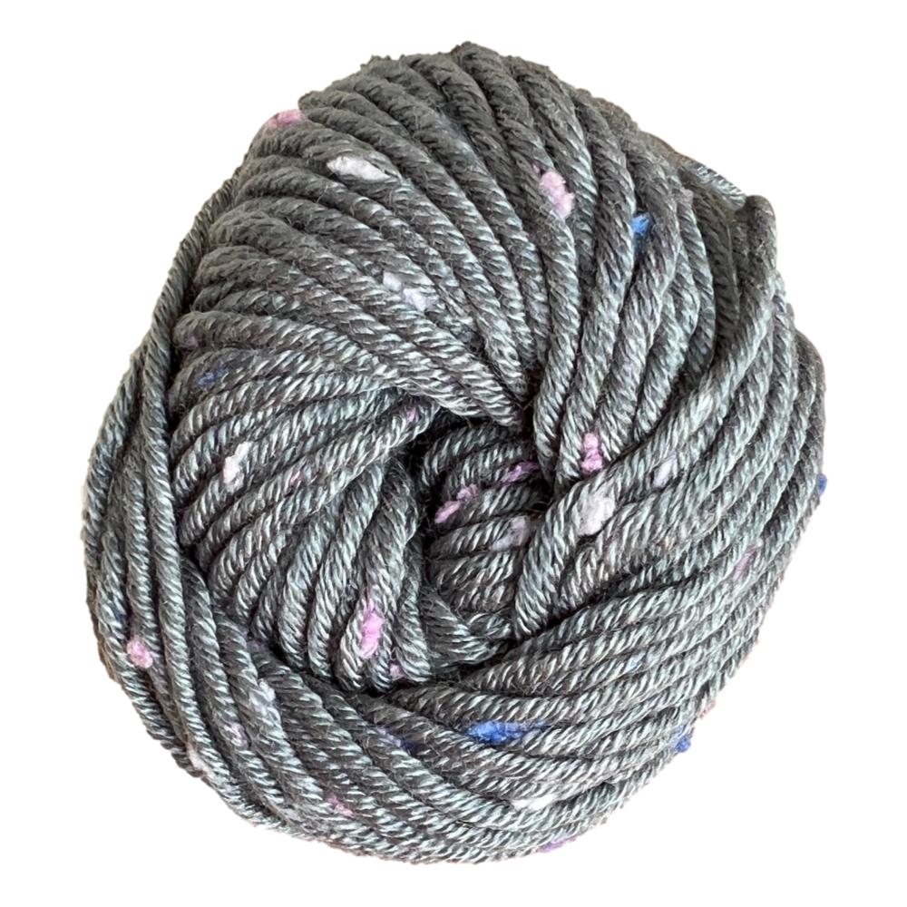DK Speckled Baby Milk Cotton Yarn (1x50g) - Grey