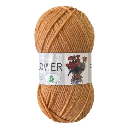 Flower DK Polyester Yarn (1x 100g ball)