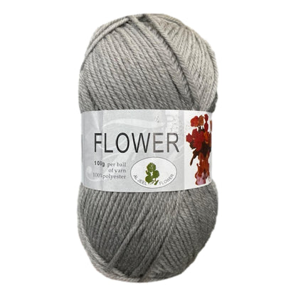 Flower DK Polyester Yarn (1x 100g ball)