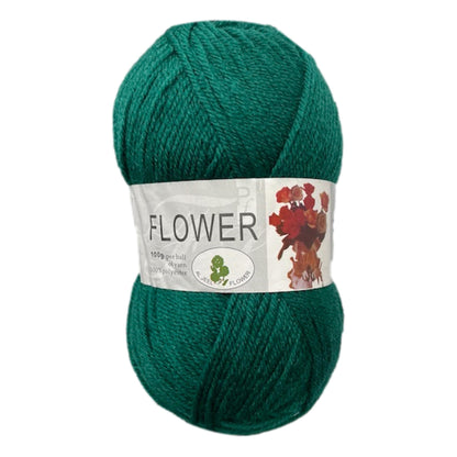 Flower DK Polyester Yarn (1x 100g ball)