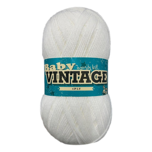 Elle Family Knit Vintage Baby 4ply (1x 100g ball)