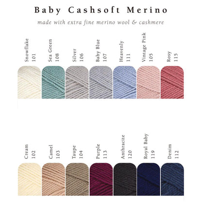 Rowan Baby Cashsoft Merino (1x 50g ball)