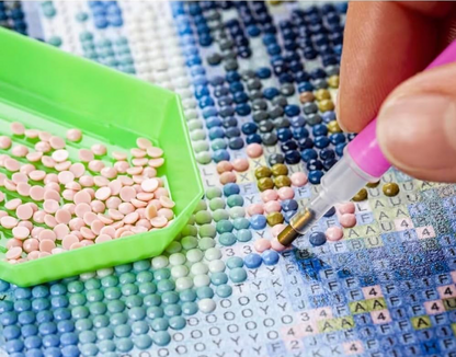 Leopard Diamond Painting Kit