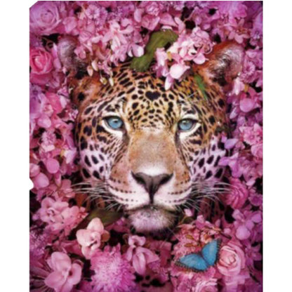 Leopard Diamond Painting Kit