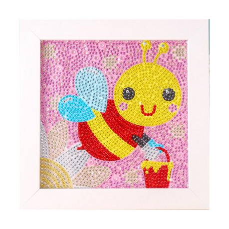 Kids Diamond Painting Kit Happy Bee