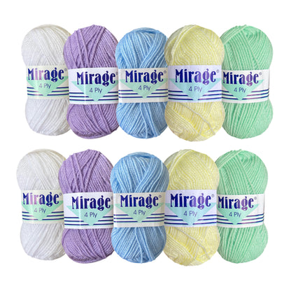 Mirage 4 Ply (1 x 25g ball)