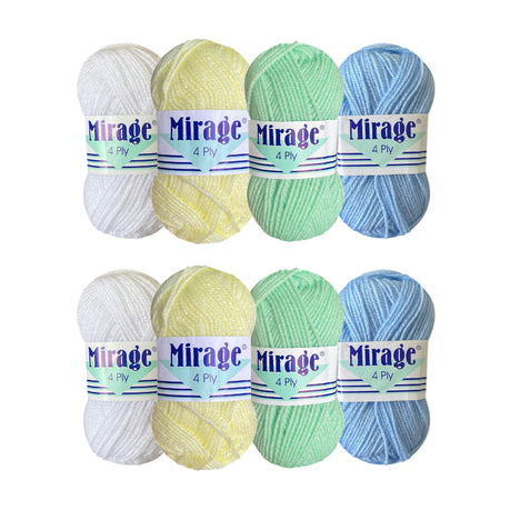 Mirage 4 Ply (1 x 25g ball)