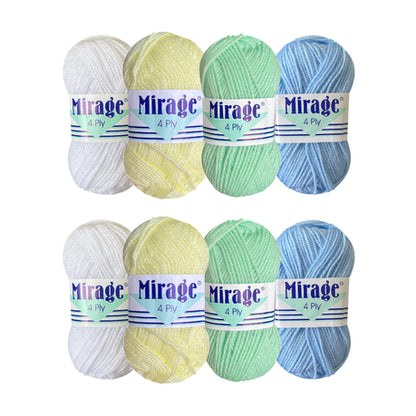 Mirage 4 Ply (1 x 25g ball)