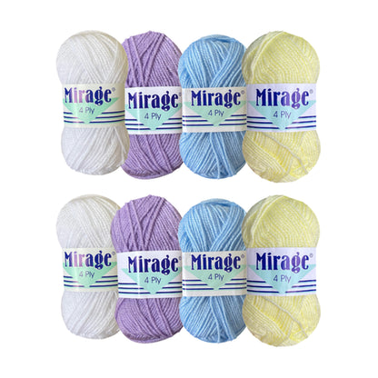 Mirage 4 Ply (1 x 25g ball)