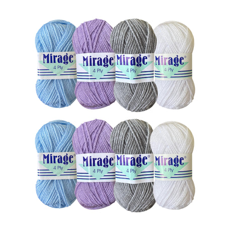 Mirage 4 Ply (1 x 25g ball)