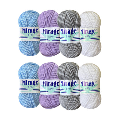 Mirage 4 Ply (1 x 25g ball)