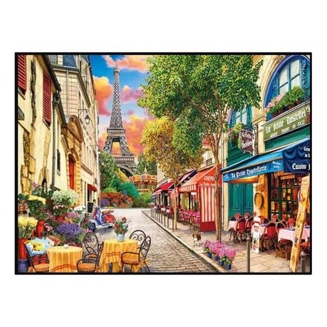 Paris Cafe Cross-Stitch Kit