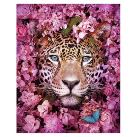 Leopard Cross-Stitch Kit