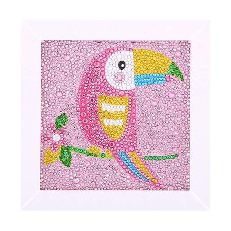 Kids Diamond Painting Kit Polly Parrot