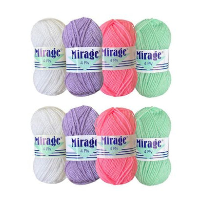 Mirage 4 Ply (1 x 25g ball)