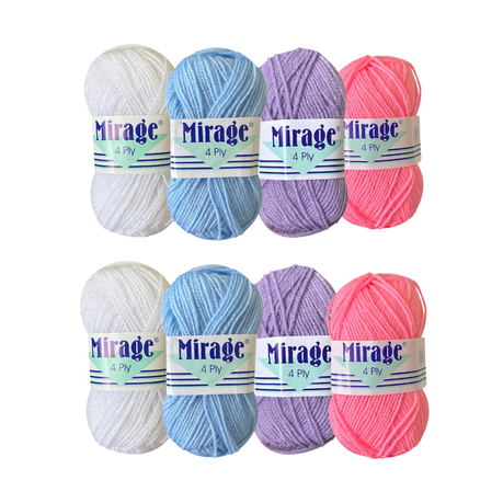 Mirage 4 Ply (1 x 25g ball)